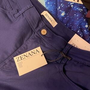 Zenana Woman’s Navy blue stretchy pants
